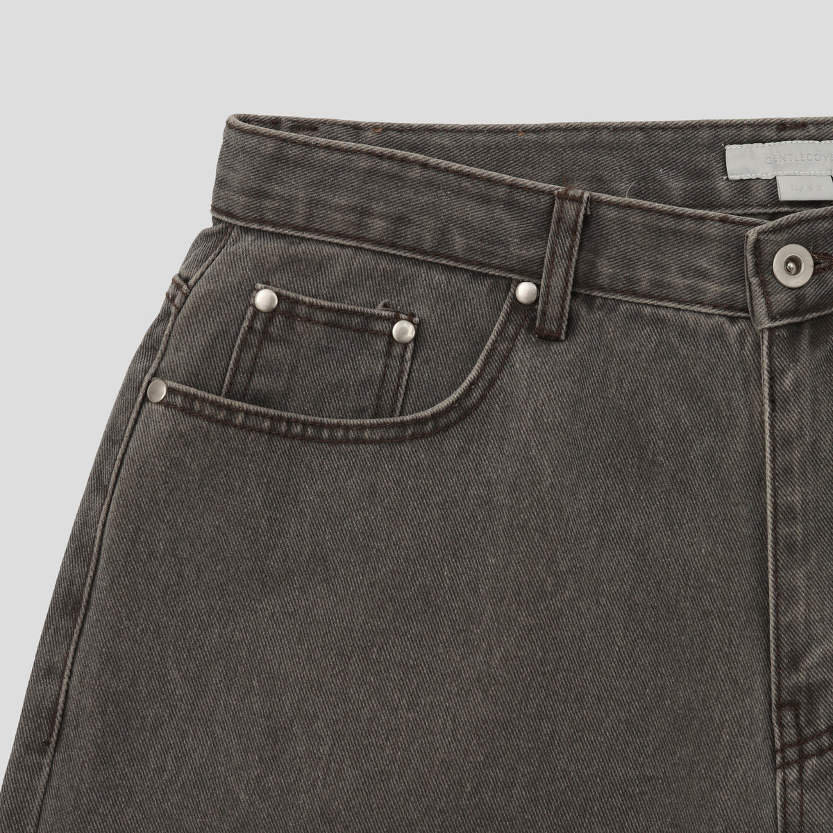 MAGNOLIA Fay Dyed Pants(GRAY,BROWN,CHARCOAL) 商品画像9/16