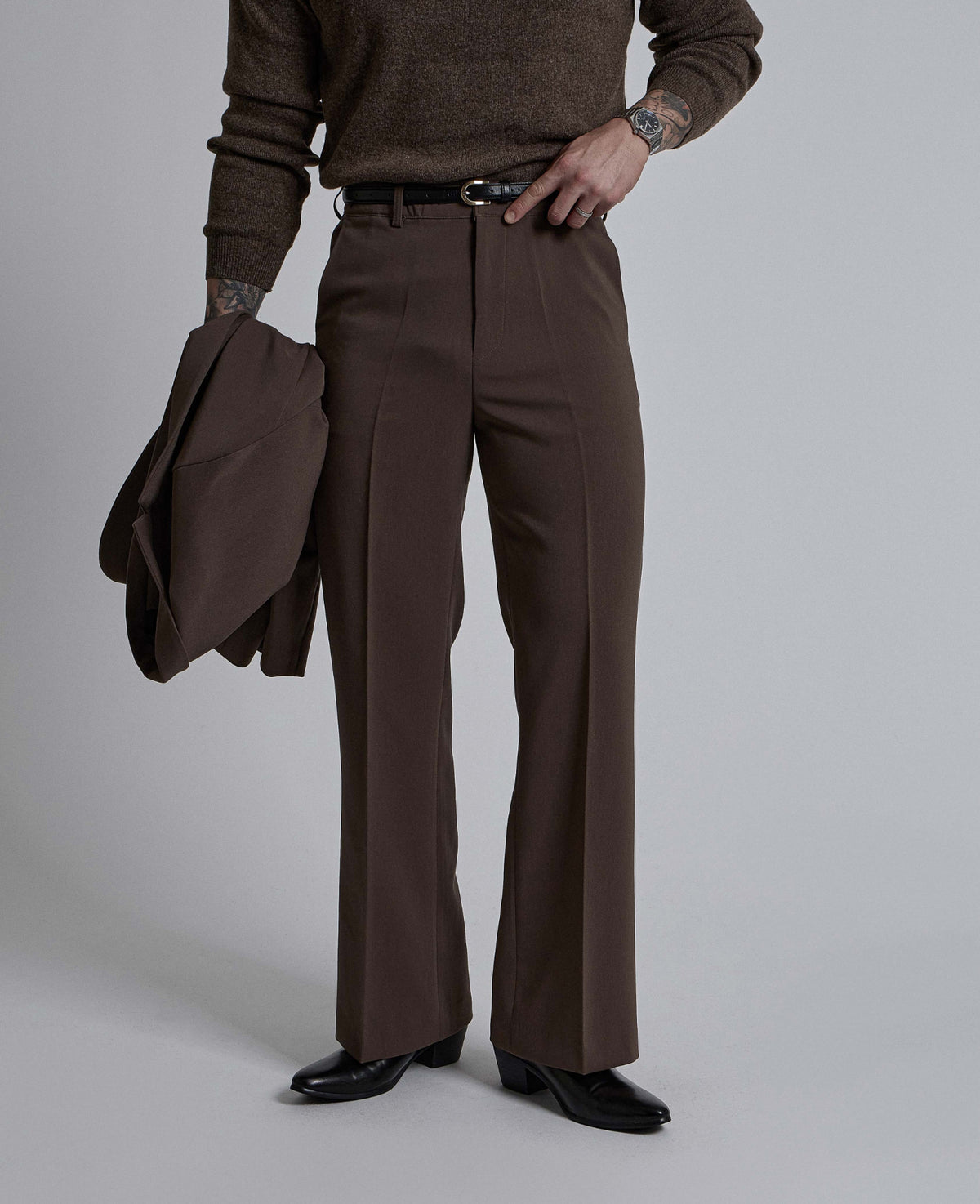 MAGNOLIA Flare Slacks 韓国メンズファッション 17