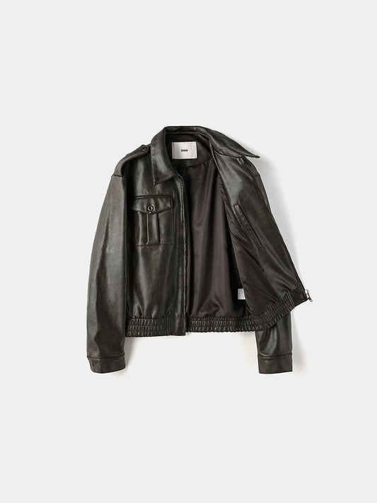 Fog Vintage Leather Jacket 3