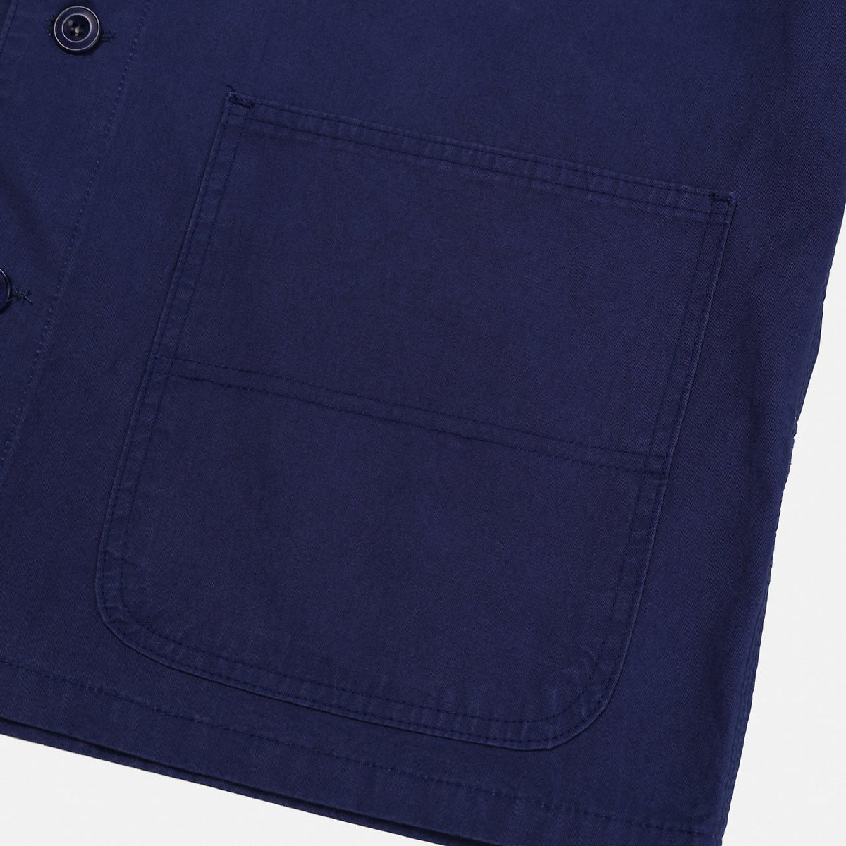 MAGNOLIA French Cotton Work Jacket(BLUE,BLACK) 商品画像7/9