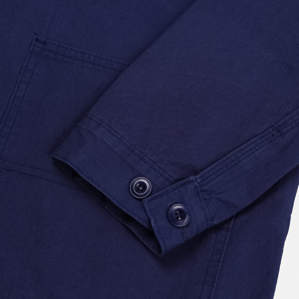 MAGNOLIA French Cotton Work Jacket(BLUE,BLACK) 商品画像8/9