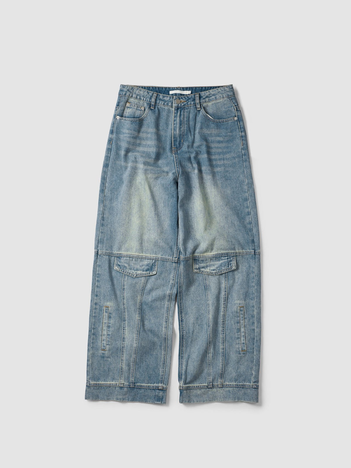 MAGNOLIA Front Pocket Wide Denim Pants(FADE BLUE) 商品画像1/9