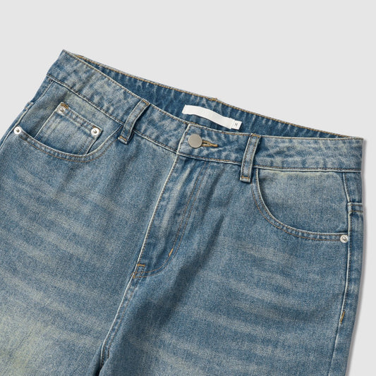 MAGNOLIA Front Pocket Wide Denim Pants(FADE BLUE) 商品画像3/9