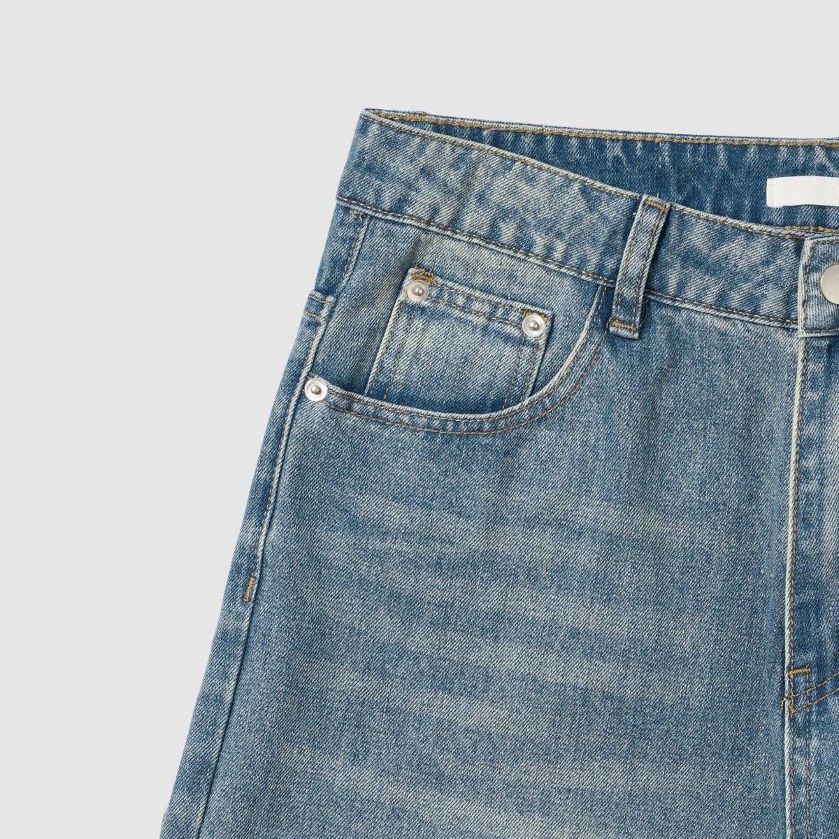 MAGNOLIA Front Pocket Wide Denim Pants(FADE BLUE) 商品画像4/9
