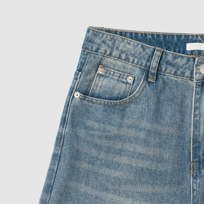 MAGNOLIA Front Pocket Wide Denim Pants(FADE BLUE) 商品画像4/9