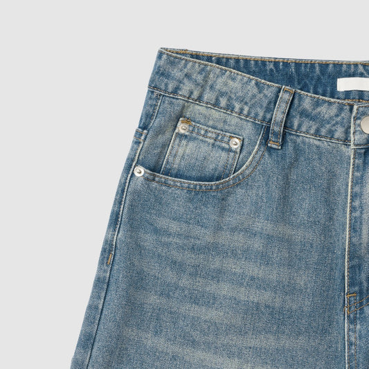 MAGNOLIA Front Pocket Wide Denim Pants(FADE BLUE) 商品画像4/9