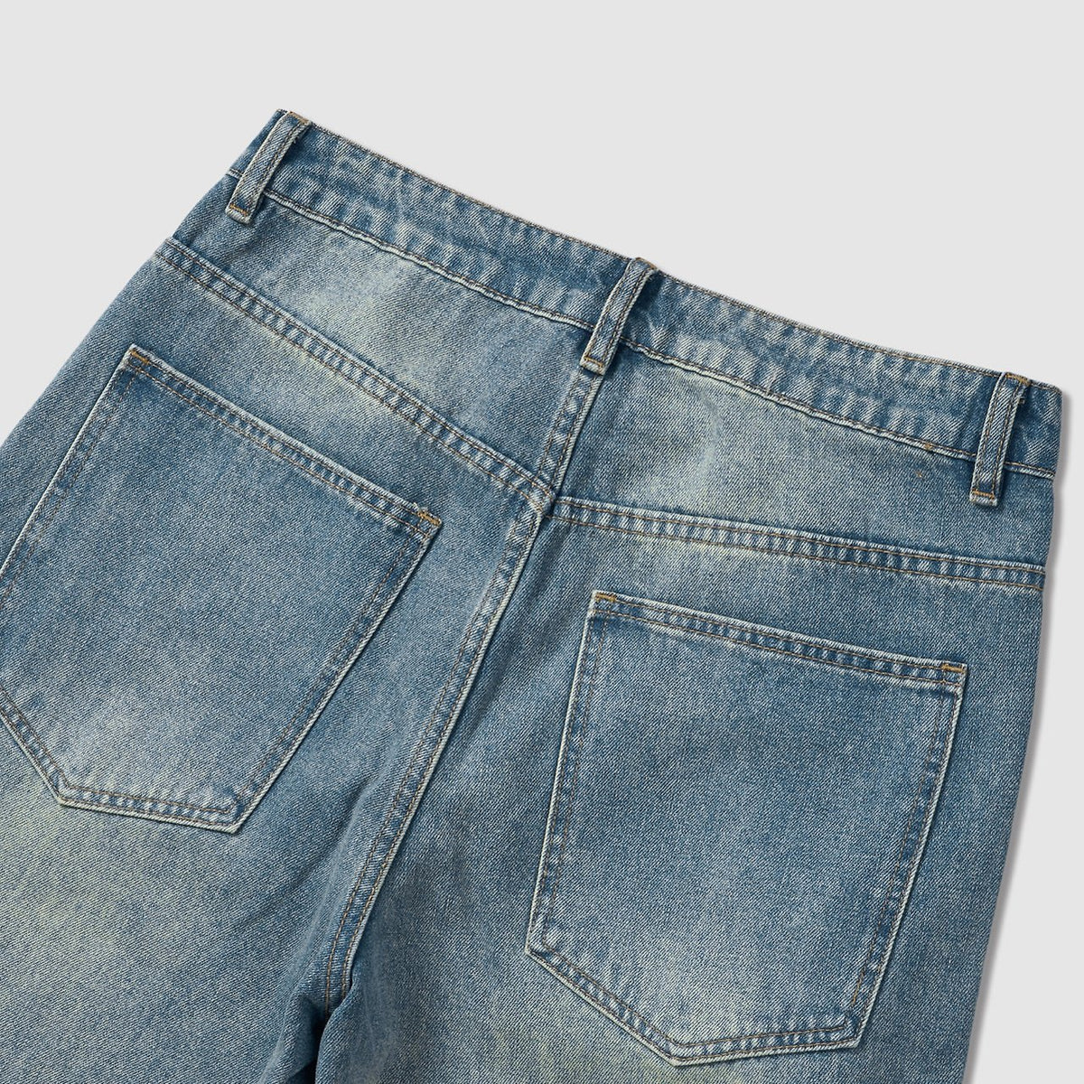 MAGNOLIA Front Pocket Wide Denim Pants(FADE BLUE) 商品画像6/9