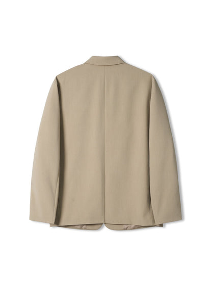 MAGNOLIA Genes Single Jacket & Banding Slacks Setup(BEIGE, BROWN, CHARCOAL, BLACK) 商品画像9/18