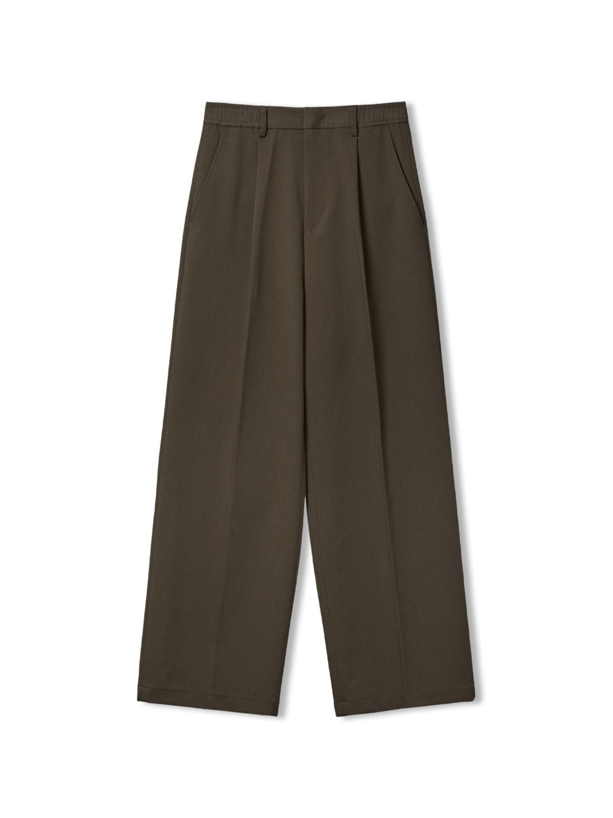 MAGNOLIA Genes Single Jacket & Banding Slacks Setup(BEIGE, BROWN, CHARCOAL, BLACK) 商品画像14/18