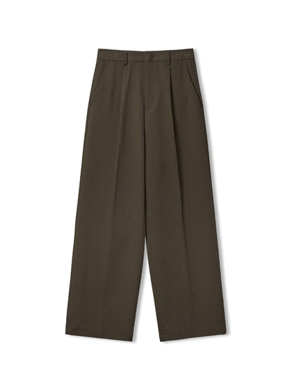 MAGNOLIA Genes Single Jacket & Banding Slacks Setup(BEIGE, BROWN, CHARCOAL, BLACK) 商品画像14/18