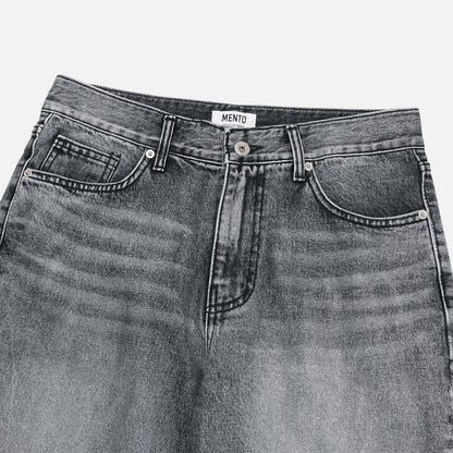 MAGNOLIA Gray Black Denim Pants(GRAY) 商品画像5/9