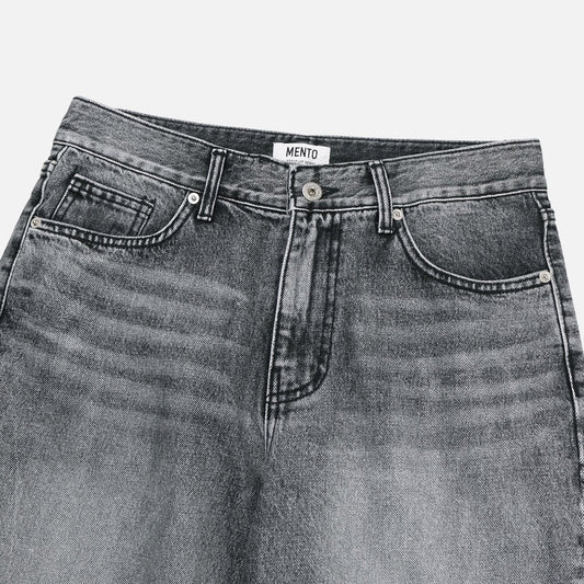 MAGNOLIA Gray Black Denim Pants(GRAY) 商品画像5/9