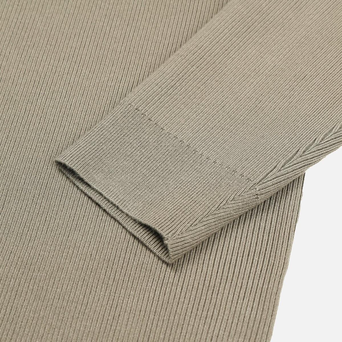MAGNOLIA Half High-Neck Collar Knit(KHAKI,CHARCOAL,GRAY,NAVY) 商品画像3/14