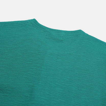 MAGNOLIA Henley Neck McCoy Long Sleeve Tee(GREEN,NAVY,BLACK) 商品画像4/12