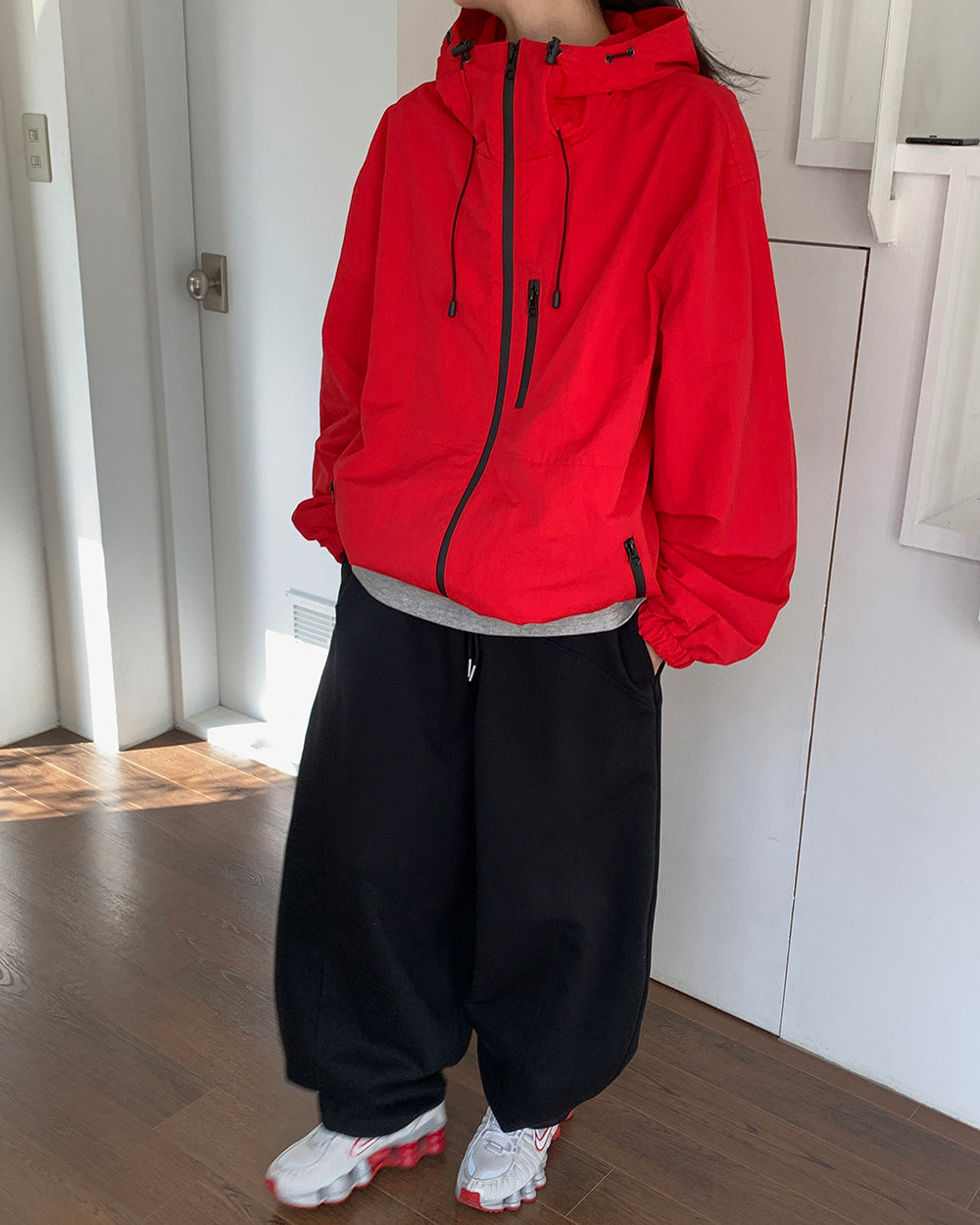 MAGNOLIA Hooded Zip-Up Windbreaker 韓国メンズファッション 18