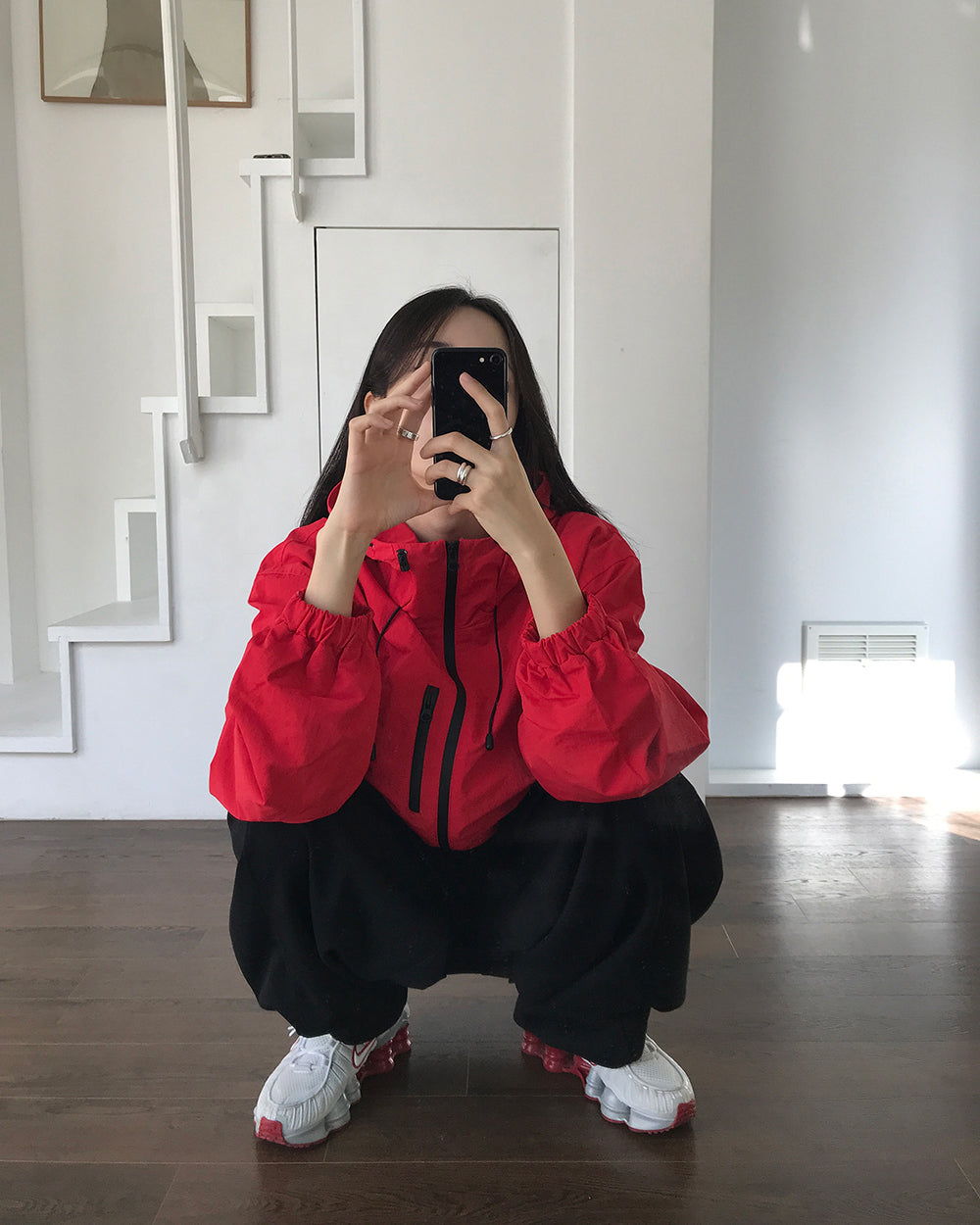 MAGNOLIA Hooded Zip-Up Windbreaker 韓国メンズファッション 22