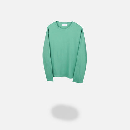 MAGNOLIA Jacklyn Boucle Long Sleeve Tee(VINTAGE IVORY,VINTAGE BLACK,GREEN,GRAY) 商品画像1/13