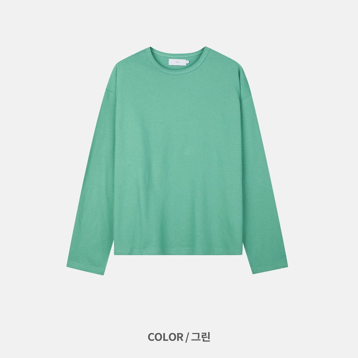 MAGNOLIA Jacklyn Boucle Long Sleeve Tee(VINTAGE IVORY,VINTAGE BLACK,GREEN,GRAY) 商品画像11/13