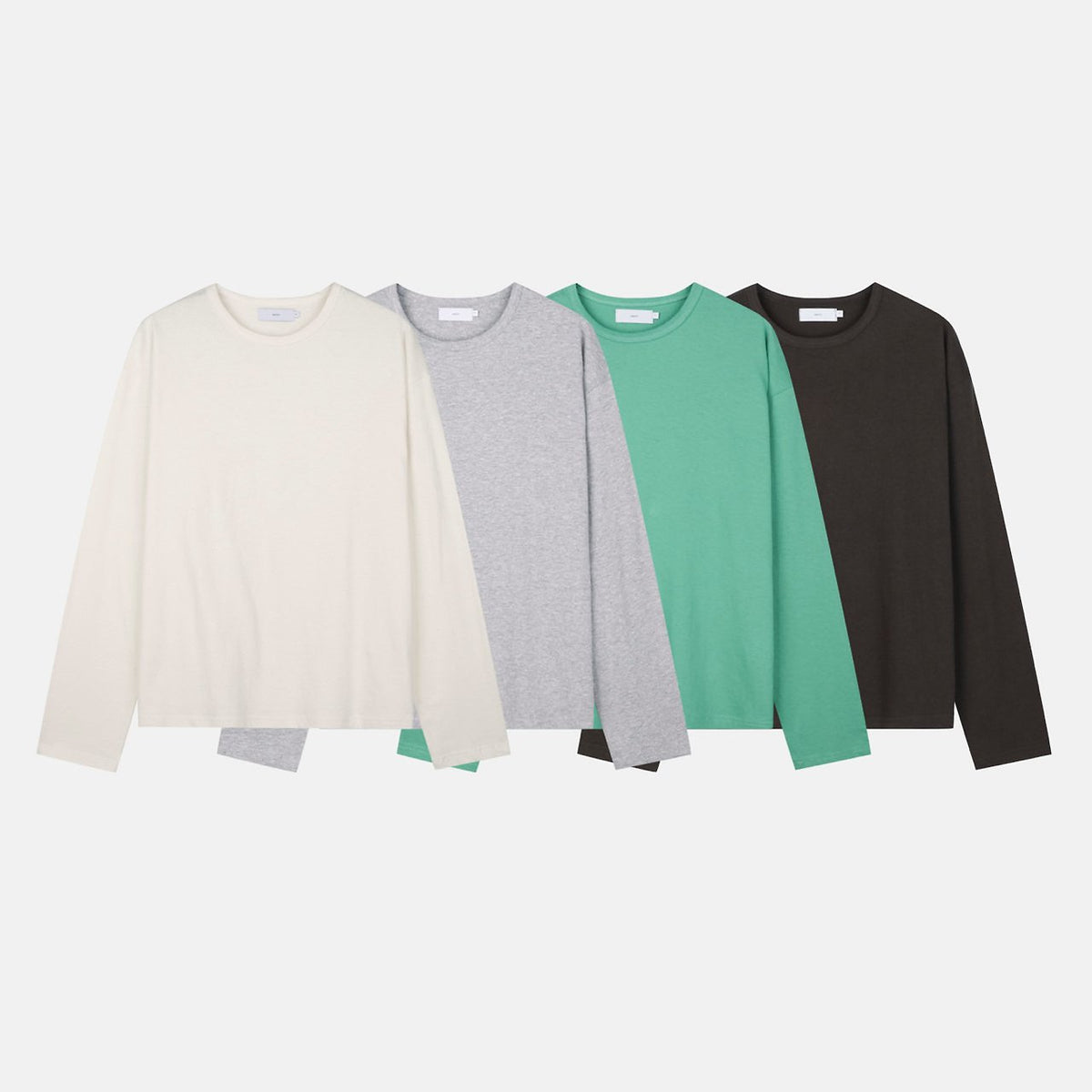 MAGNOLIA Jacklyn Boucle Long Sleeve Tee(VINTAGE IVORY,VINTAGE BLACK,GREEN,GRAY) 商品画像13/13