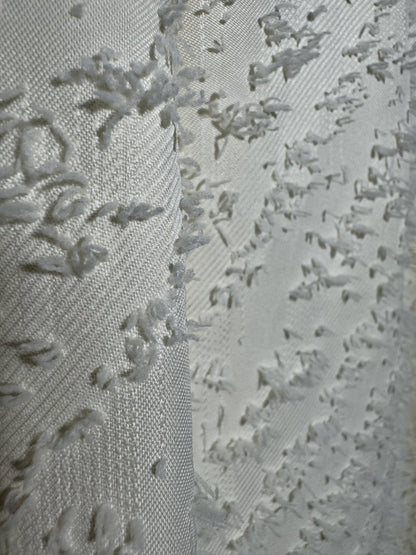 MAGNOLIA Jacquard Fringe Shirt(BLACK,IVORY) 商品画像8/26