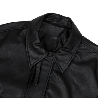 MAGNOLIA Kal Leather Jacket(BLACK) 商品画像8/13