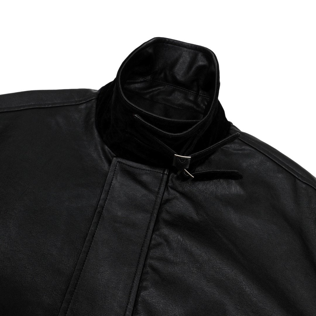 MAGNOLIA Kal Leather Jacket(BLACK) 商品画像9/13