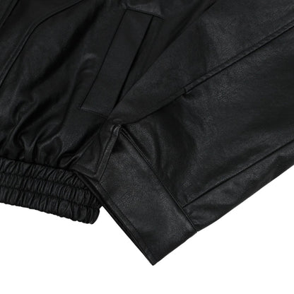 MAGNOLIA Kal Leather Jacket(BLACK) 商品画像13/13