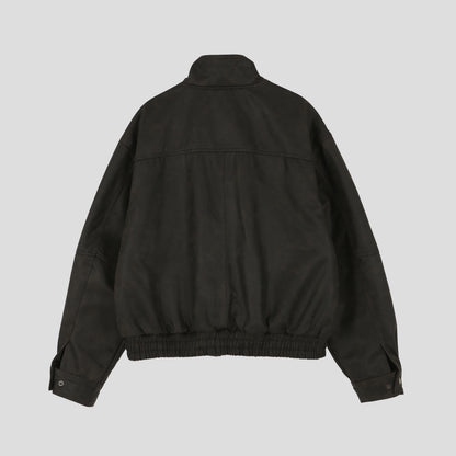 MAGNOLIA Kaon Crack Herrington Jacket(KHAKI BROWN) 商品画像2/19