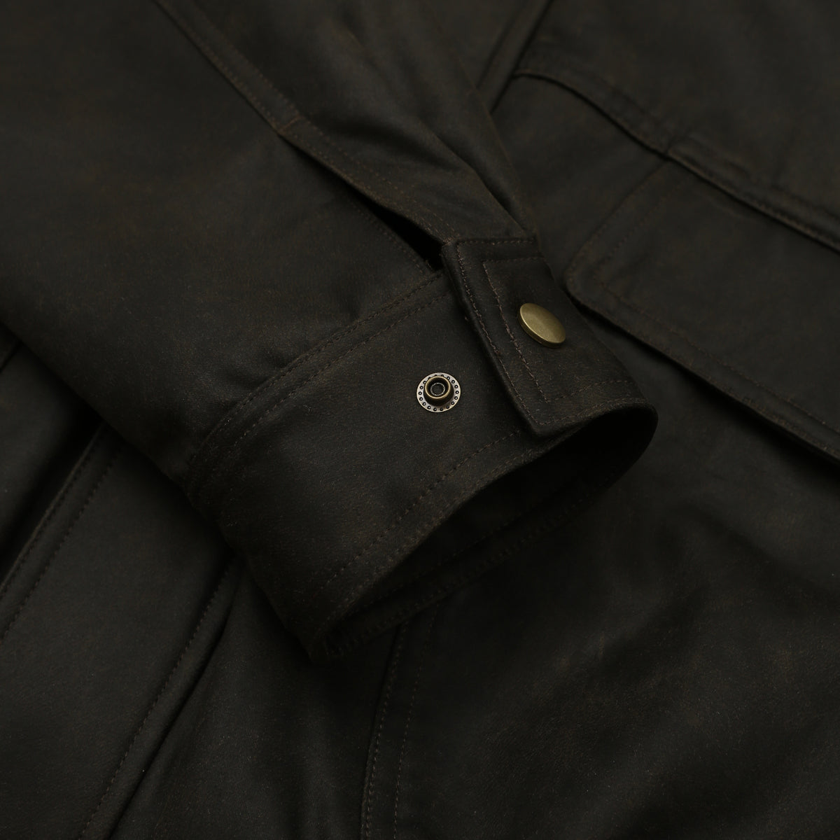 MAGNOLIA Kaon Crack Herrington Jacket(KHAKI BROWN) 商品画像13/19