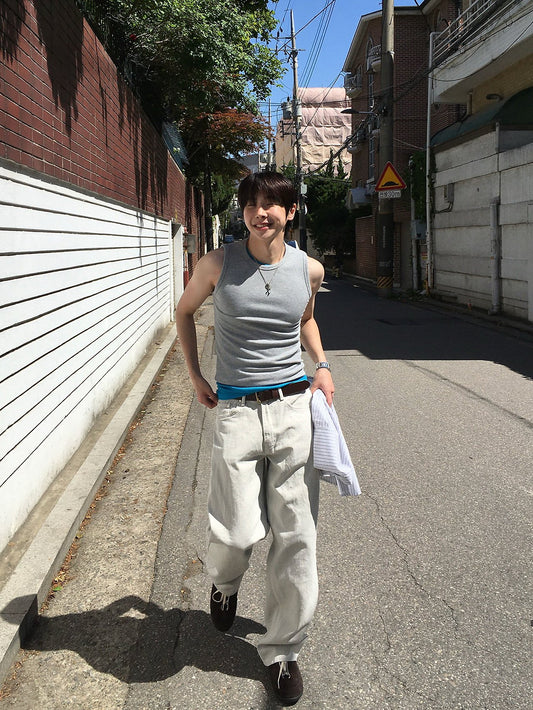 MAGNOLIA Label Dyeing Pants(GRAY,BLUE) 商品画像5/20