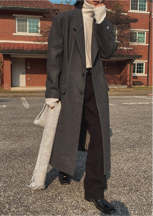 MAGNOLIA Lauren Dart Coat(OATMEAL,BROWN,CHARCOAL,BLACK) 商品画像2/19
