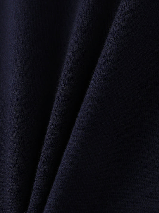 MAGNOLIA Layered V-Neck Knit Tee(GRAY,BEIGE,NAVY) 商品画像2/14