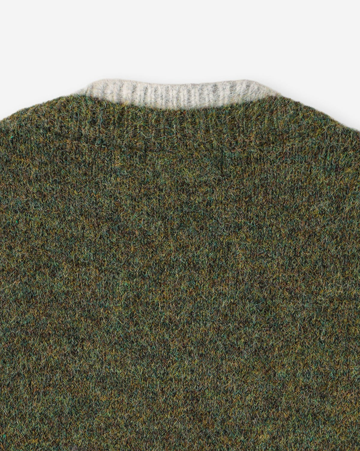MAGNOLIA Layered Wool Knit Cardigan(KHAKI,BROWN,NAVY,BLACK) 商品画像4/7