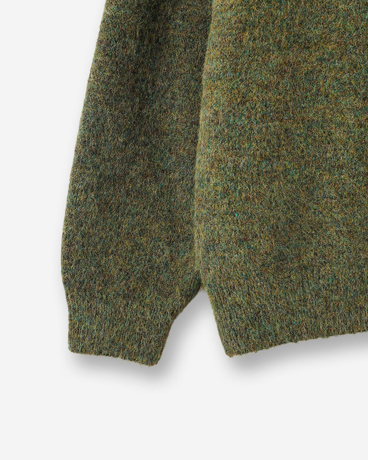 MAGNOLIA Layered Wool Knit Cardigan(KHAKI,BROWN,NAVY,BLACK) 商品画像5/7