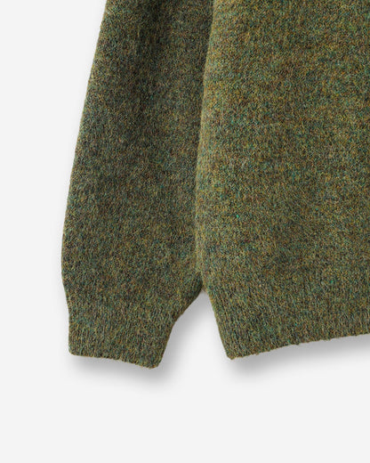 MAGNOLIA Layered Wool Knit Cardigan(KHAKI,BROWN,NAVY,BLACK) 商品画像5/7