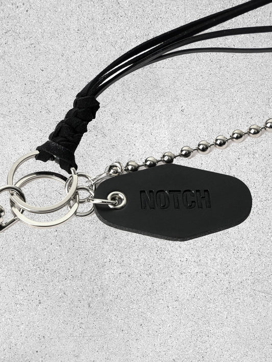 MAGNOLIA Leather Tassel Keychain(SILVER) 商品画像3/10
