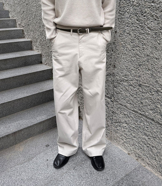 MAGNOLIA Lepid Chino Pants(BLACK,L.GRAY,SORA,CHARCOAL) 商品画像2/20