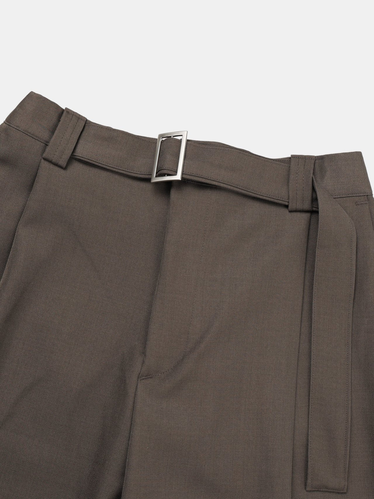 MAGNOLIA Loop Belted Wide Pants(BROWN,CHARCOAL,BLACK) 商品画像17/21