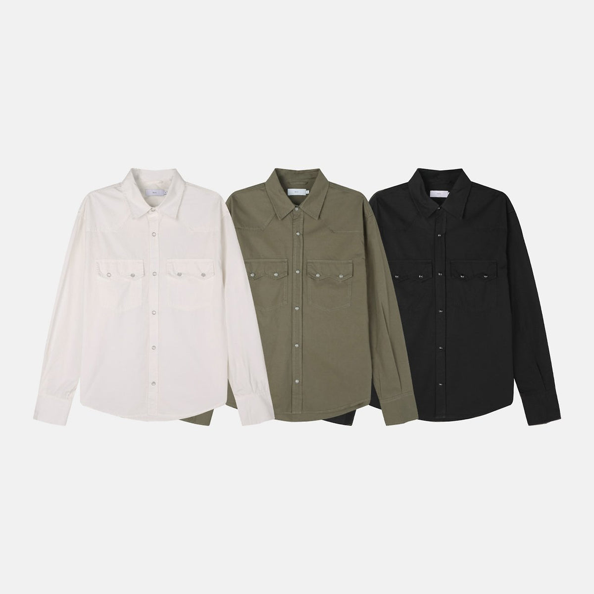 MAGNOLIA Mars Western Shirt(WHITE,KHAKI,BLACK) 商品画像1/12