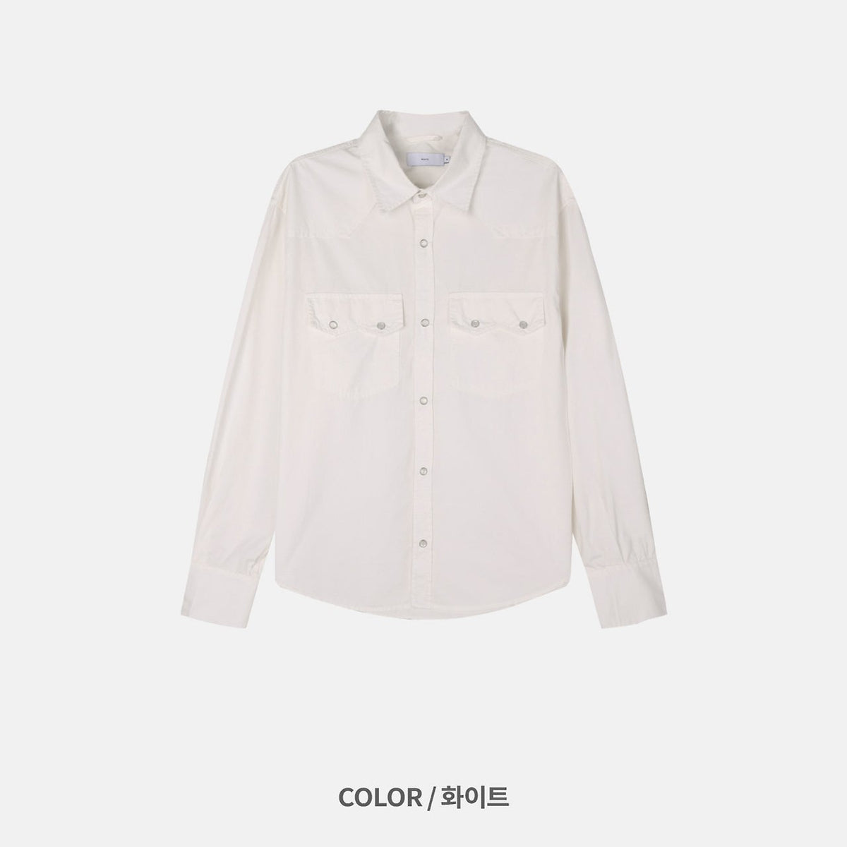 MAGNOLIA Mars Western Shirt(WHITE,KHAKI,BLACK) 商品画像2/12