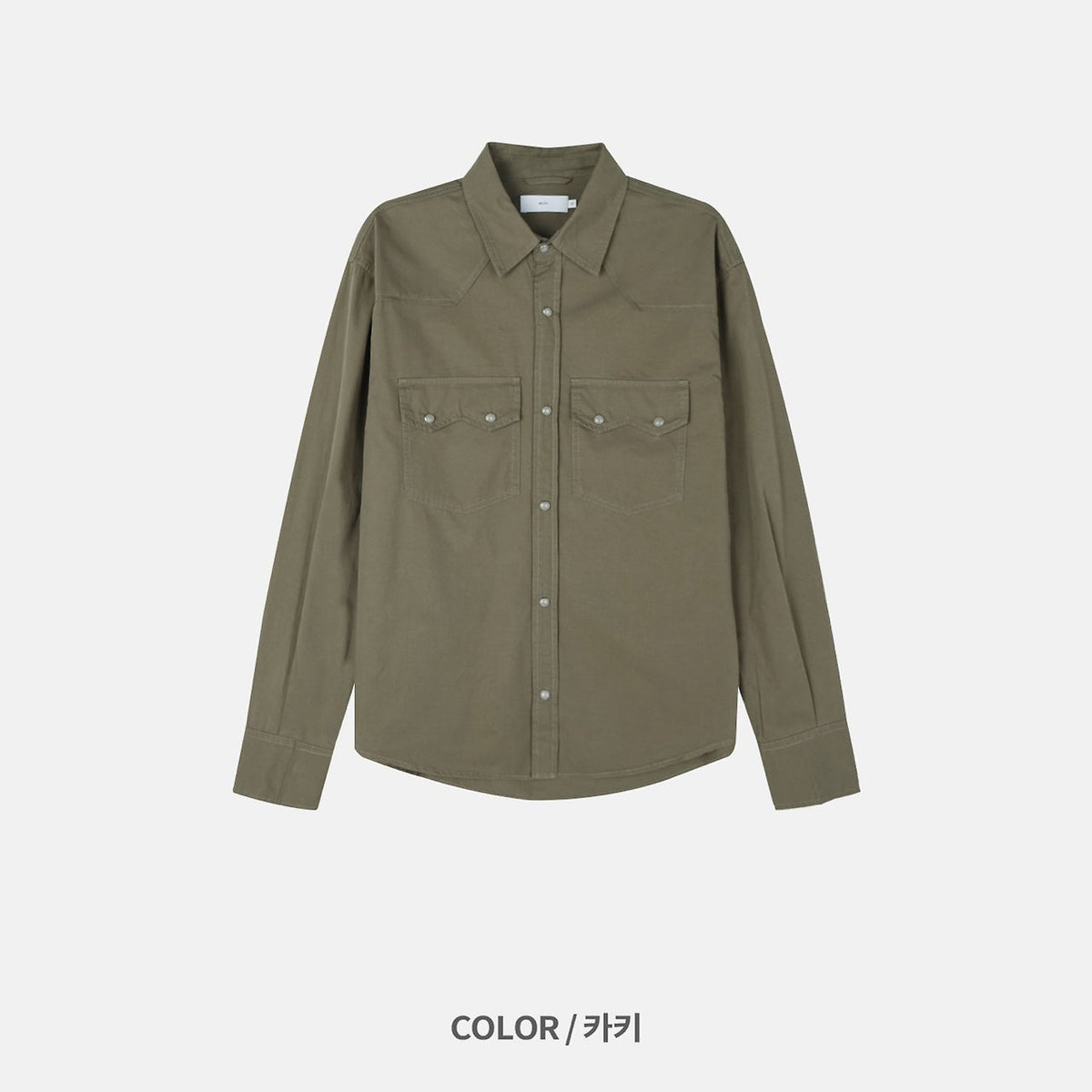 MAGNOLIA Mars Western Shirt(WHITE,KHAKI,BLACK) 商品画像3/12