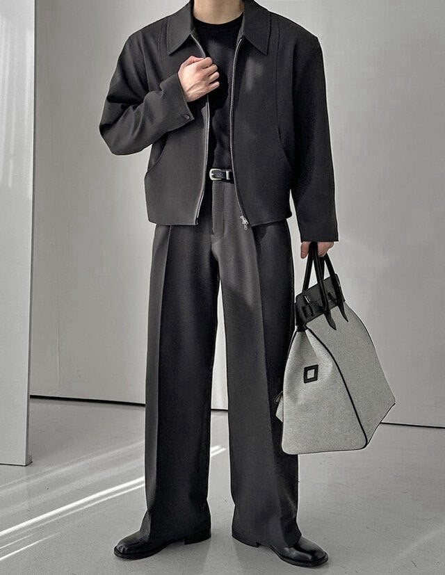 Matte Blouson Set-Up