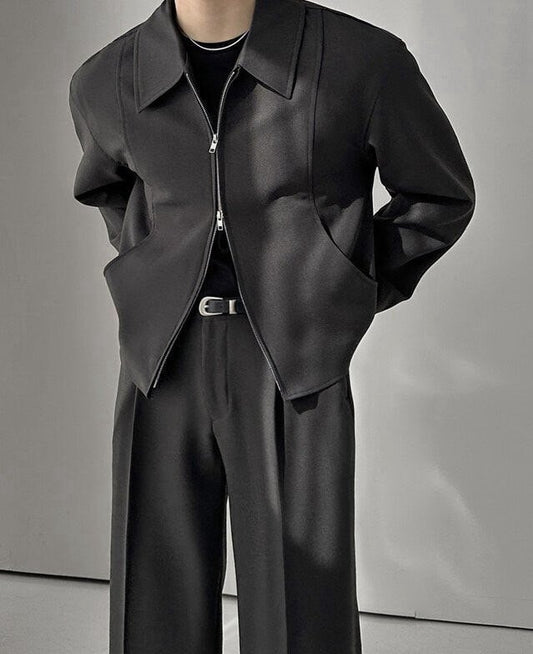 MAGNOLIA Mate Blouson Set-Up(BLACK,BEIGE,BROWN,CHARCOAL) 商品画像2/18