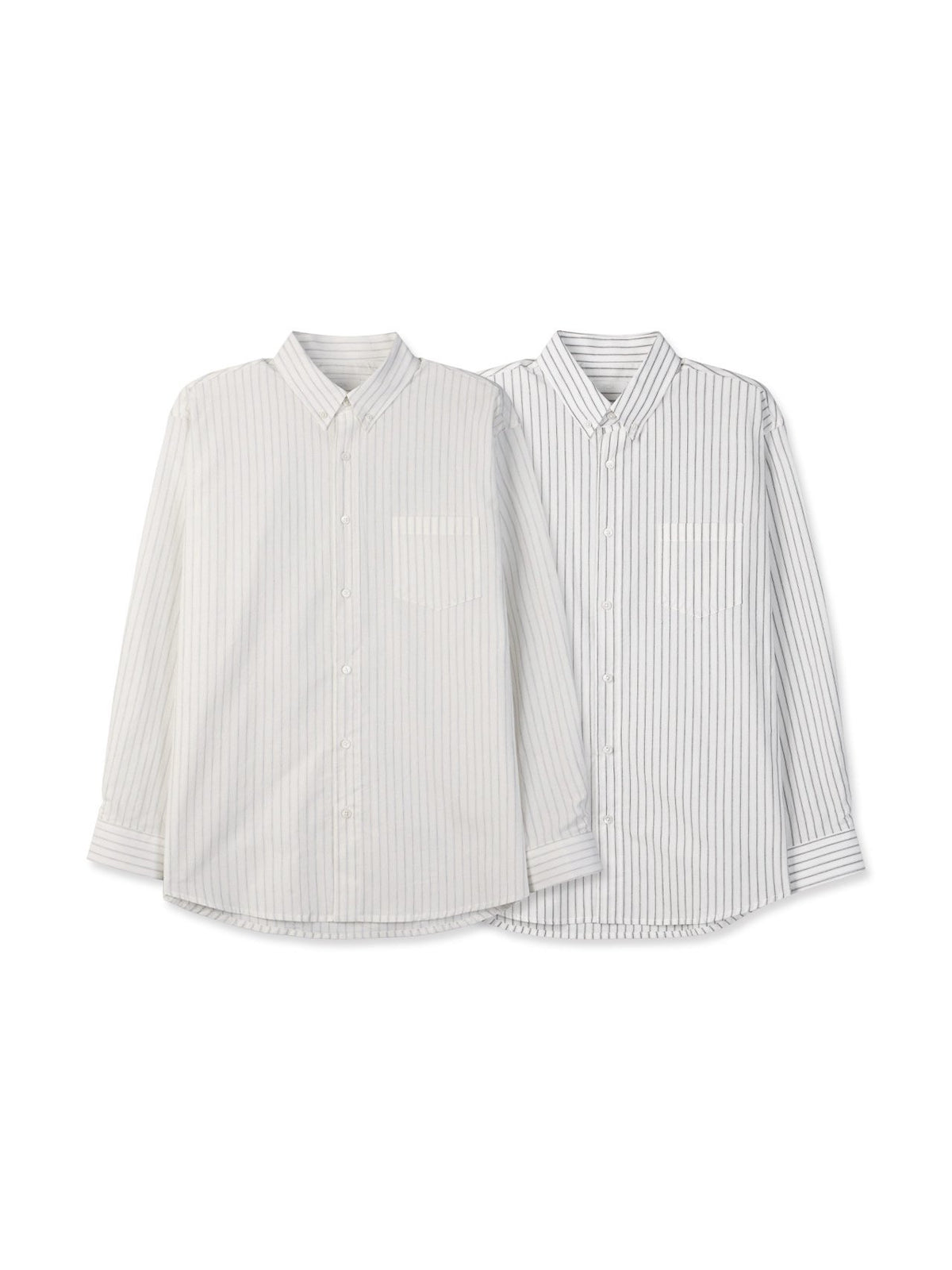 MAGNOLIA Mauve Stripe Shirt(GRAY,BLACK) 商品画像18/28