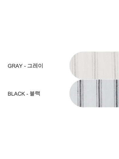 MAGNOLIA Mauve Stripe Shirt(GRAY,BLACK) 商品画像20/28