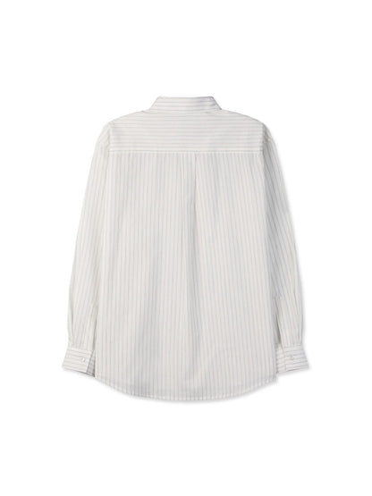 MAGNOLIA Mauve Stripe Shirt(GRAY,BLACK) 商品画像21/28