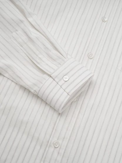MAGNOLIA Mauve Stripe Shirt(GRAY,BLACK) 商品画像26/28