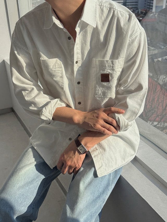 MAGNOLIA Max Cation Utility Shirt(WHITE,BEIGE,KHAKI,BLACK,BROWN,CHARCOAL) 商品画像2/14