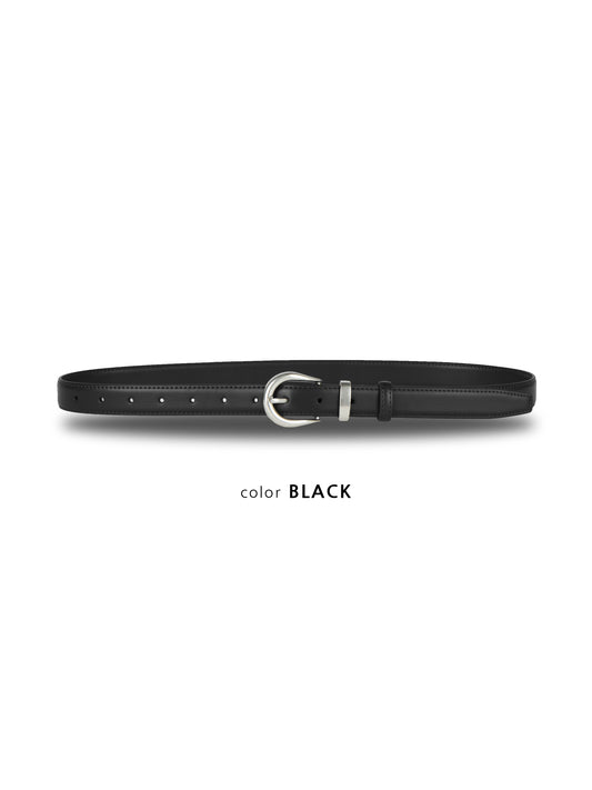 Metal Tab Belt BLACK