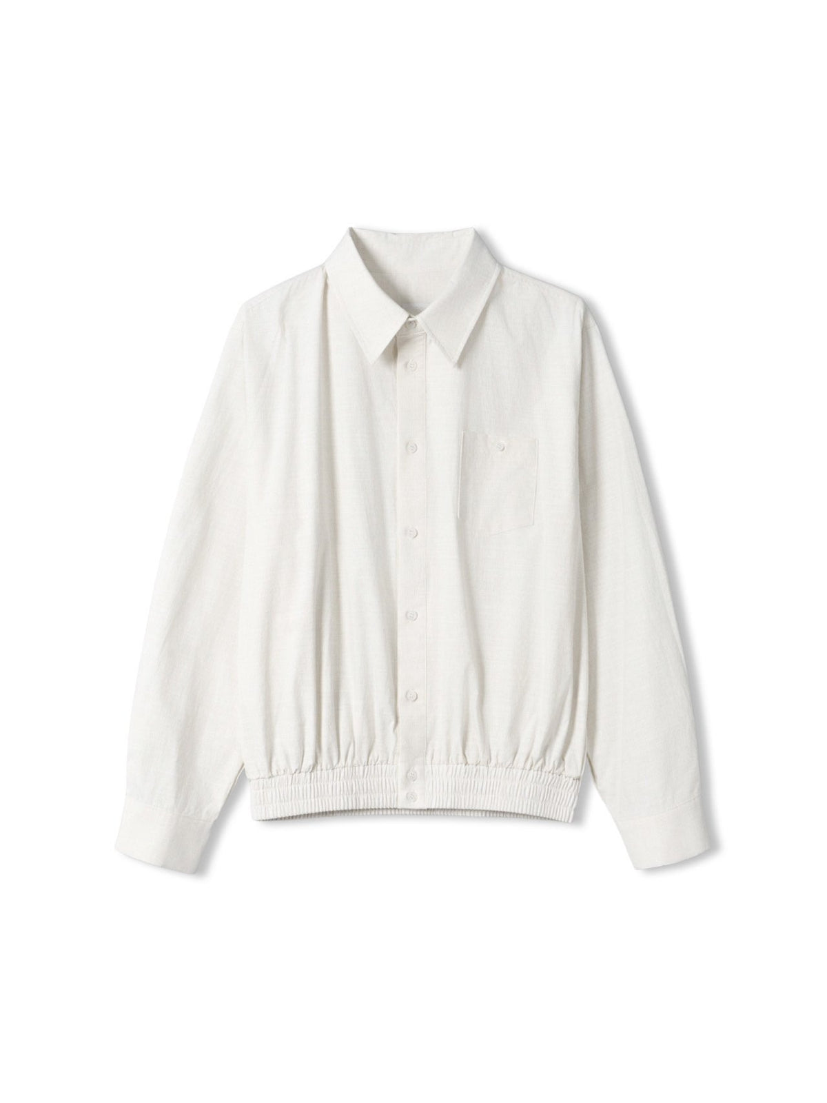 MAGNOLIA Momo Shirt Blouson & String Pants Setup(IVORY, NAVY) 商品画像4/18